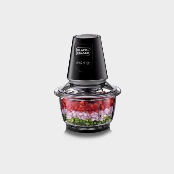 Vertical Glass Chopper/Mincer Glass Bowl Capacity With Removable Four Blade System