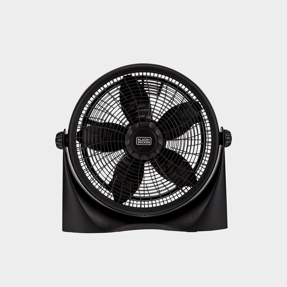 Box Fan 16 Inch Fan Diameter, 3 Speeds Low/Medium/High And 5 Blade Design Adjustable Portable – Image 3