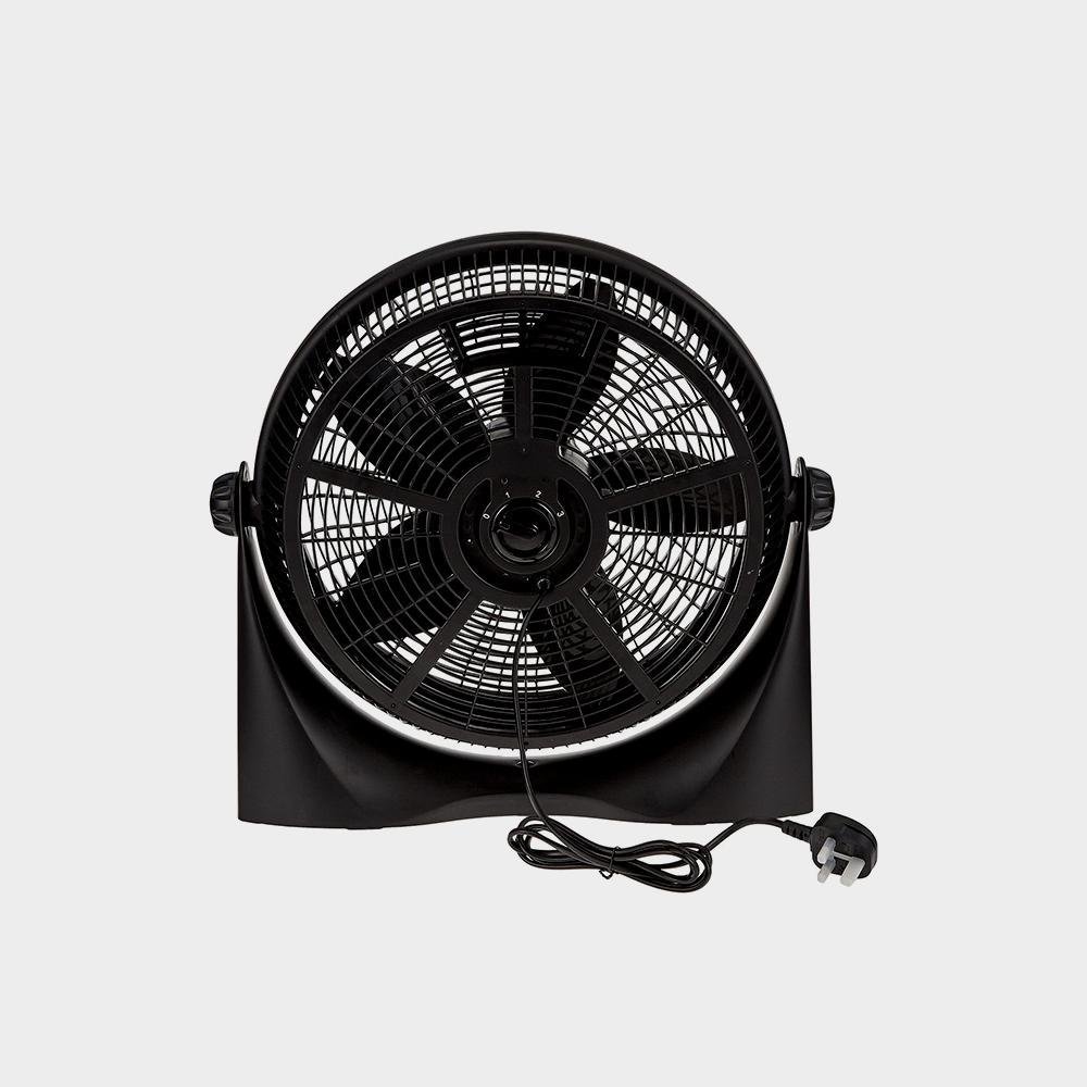 Box Fan 16 Inch Fan Diameter, 3 Speeds Low/Medium/High And 5 Blade Design Adjustable Portable – Image 2